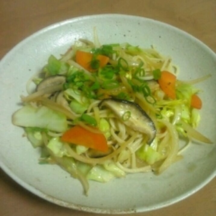 野菜たっぷり♪そうめんチャンプルー